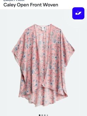 NWT Stitch Fix Emory Park brand valley Open Front Top-M